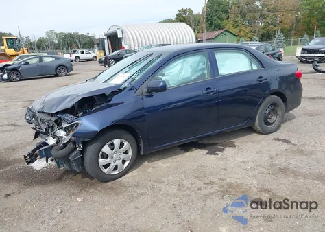 2013 Toyota Corolla L из США, поврежденный, VIN 2T1BU4EE4DC095361